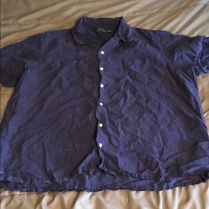 Polo button down shirt XXL